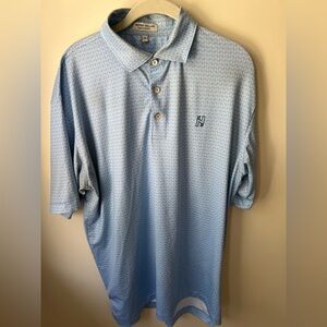 Hudson National Golf Club NY Peter Millar Summer Comfort Polo Shirt M